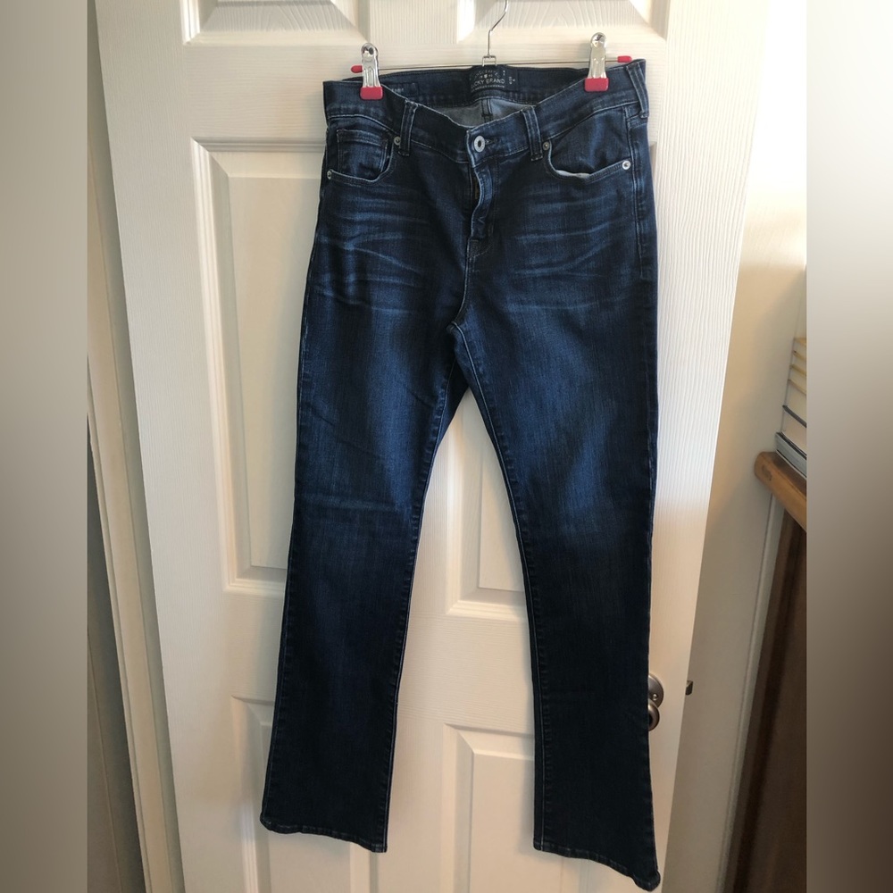 Lucky Brand Brooke Boot dark wash jeans. Size 6/28 regular.